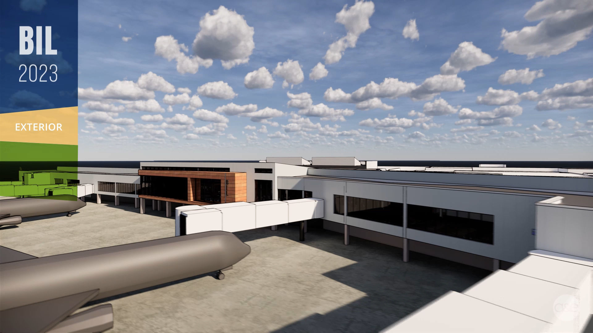 Billings Logan International Airport expansion — Exterior